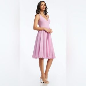 Dress The Population Alicia Dress in Lavender Size Small NWT